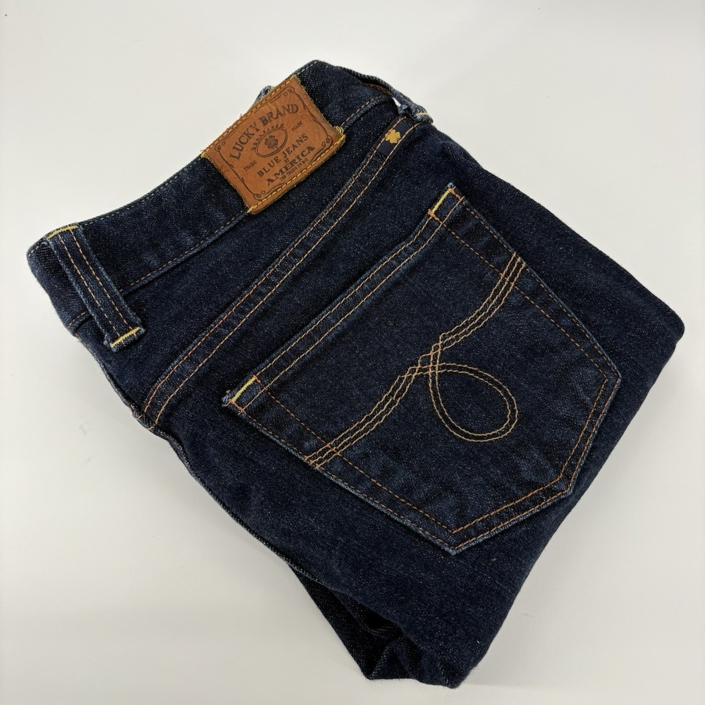 Lucky Brand‎ Lola Skinny Jeans Dark Wash Low Rise Size 2